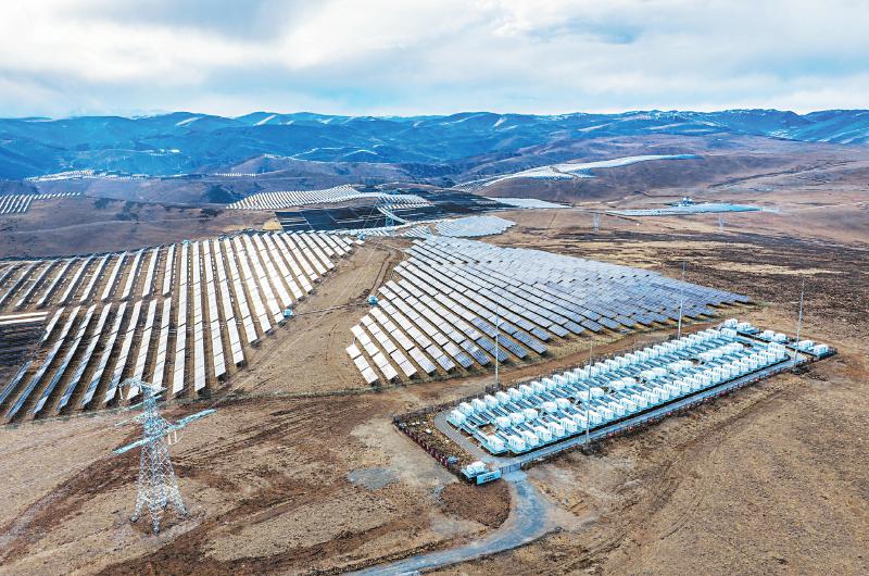 大河奔腾 绿电澎湃(图1)