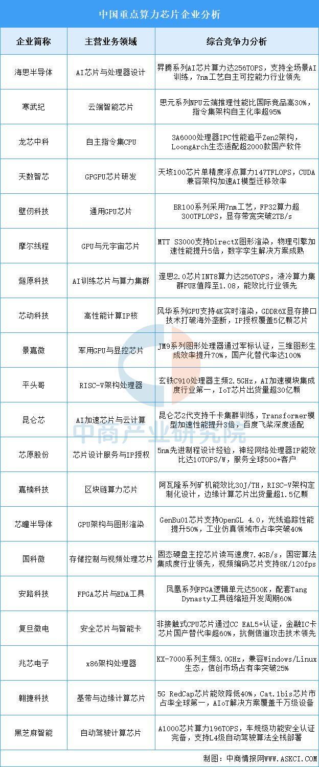 2025年中国算力芯片行业市场前景预测研究报告（简版）(图7)