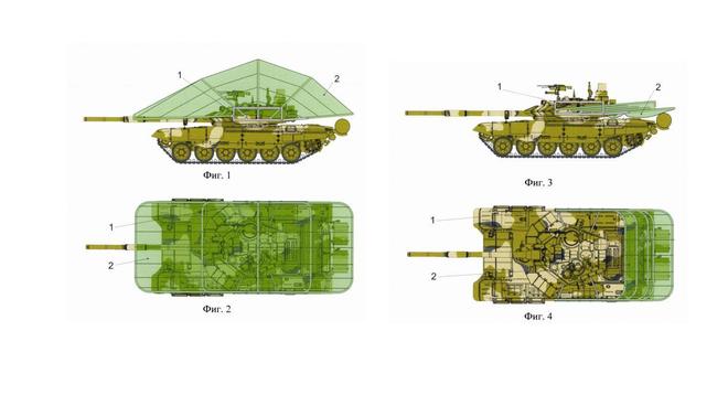 “座舱盖”防护系统是对“顶棚”的升级提高坦克防无人机能力(图6)