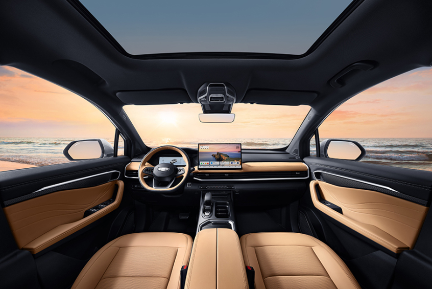 吉利第三代豪越L正式上市 限时价899万元起(图6)