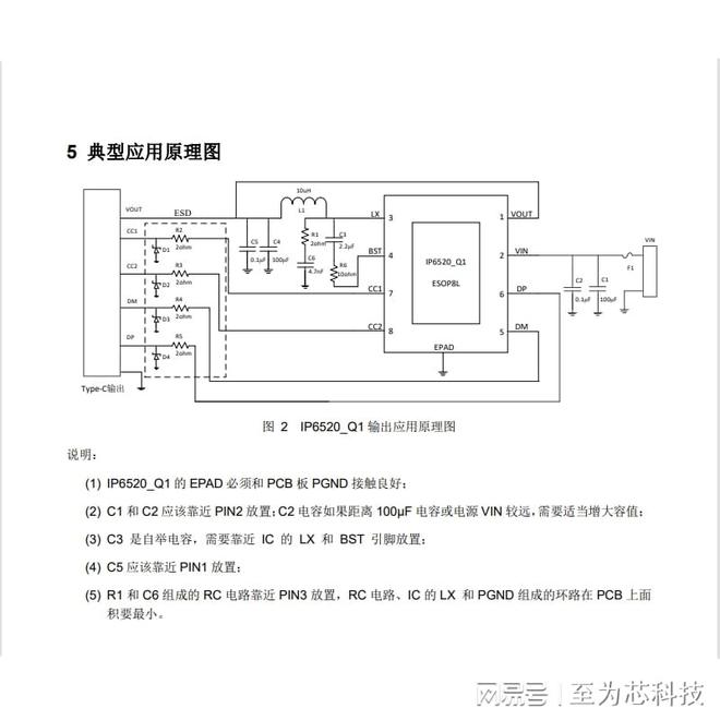 IP6520_Q1至为芯支持PD快充的36W车规级DC-DC降压芯片(图6)